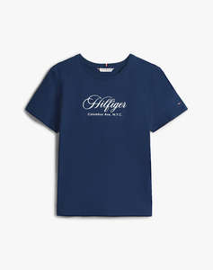 TOMMY HILFIGER SCRIPT REG C-NK SS TEE