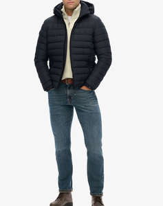 SUPERDRY D1 SDSW HOODED FUJI PADDED JACKET GEACA DE BARBATI