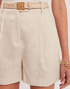 TED BAKER SCRIPTT TB Script Leather Belt