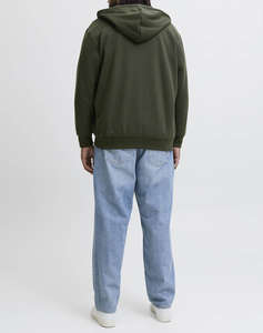 JACK&JONES JJMAKOTO SWEAT ZIP HOOD PLS