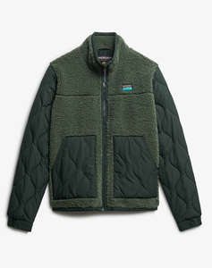 SUPERDRY D1 OVIN FLEECE HYBRID JACKET GEACA DE DAMA