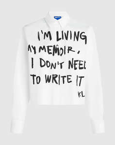 KARL LAGERFELD JEANS KLJ KARL WOVEN SHIRT