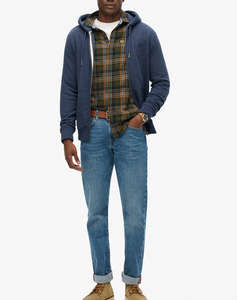 SUPERDRY D1 OVIN ESSENTIAL LOGO ZIP HOODIE HB JACKET DE BARBATI
