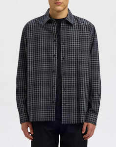 SELECTED SLHREGLEE GRINDLE CHECK LS SHIRT