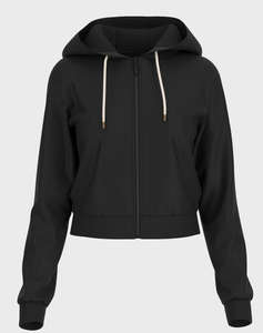 GUESS 3D PEONY ZIPPER HOODIE JACKET DE DAMA