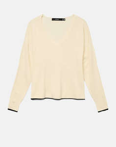 VERO MODA VMBREEZE LS V-NECK PULLOVER BOO