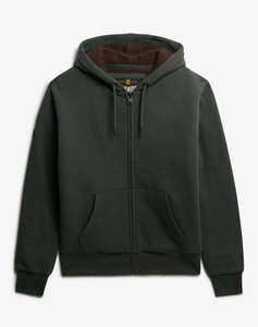 SUPERDRY D1 BORG LINED ZIPHOOD JACKET DE BARBATI