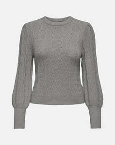 ONLY ONLKATIA LS STRUC PUFF ONECK CC KNT