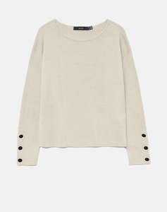 VERO MODA VMGOLD LS BOATNECK PULLOVER
