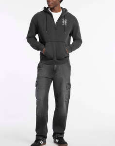 GUESS JEANS GJ REG HOOD PRINT LOGO JACKET DE BARBATI