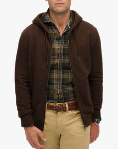 SUPERDRY D1 OVIN ESSENTIAL LOGO ZIP HOODIE HB JACKET DE BARBATI