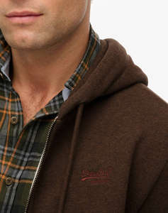 SUPERDRY D1 OVIN ESSENTIAL LOGO ZIP HOODIE HB JACKET DE BARBATI
