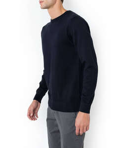 BOSTONIANS Pulover DIN BUMBAC DECOLTEU REGULAR FIT