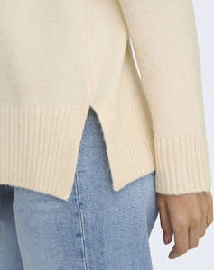 ONLY ONLHAZEL LS HIGHNECK OVERS PULL KNT NOOS