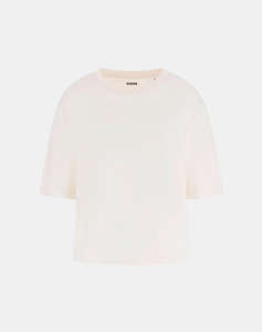GUESS PEONY AOP EMBROIDERY BOXY TEE BLUZA DE DAMA