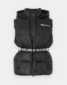 KARL LAGERFELD JEANS KLJ BELTED PUFFER VEST