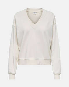 ONLY ONLBELLA L/S V-NECK UB SWT