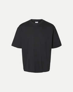 SELECTED SLHLOOSEOSCAR SS O-NECK TEE NOOS