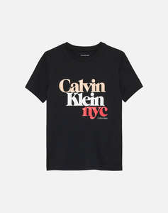 CALVIN KLEIN PEARL SIGNATURE NYC REGULAR TEE