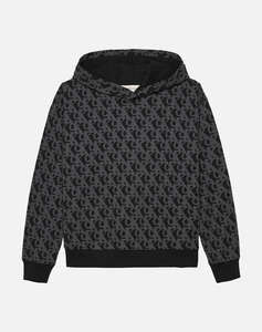 CALVIN KLEIN CK LOGO AOP HOODIE