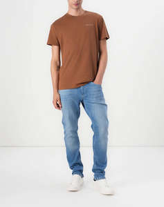 TOMMY JEANS TJM SLIM LINEAR CHEST TEE EXT