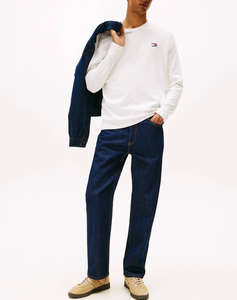 TOMMY JEANS TJM REG BADGE TEE LS