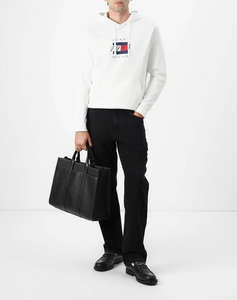 TOMMY HILFIGER LINEAR FLAG GRAPHIC HOODIE
