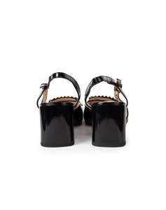 19V69 INCALTAMINTE DE DAMA MID.HEEL SLINGBACK PUMP PATENT LEA. V1969
