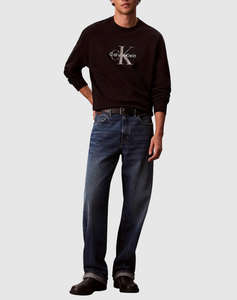 CALVIN KLEIN JEANS LS EU 350TERRY MONOLOGO CN SWTSH