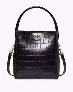 CALVIN KLEIN CK CROC BUCKET WITH STRAP (Dimensiuni: 20 x 23 x 12cm.)