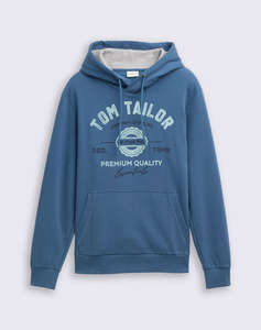 TOM TAILOR HOODIE WITH PRINT HANORAC DE BARBATI