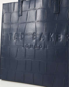 TED BAKER CROCCON Croc Effect Large Icon Bag (Dimensiuni: 34.5 x 34.5 x 11,5cm.)