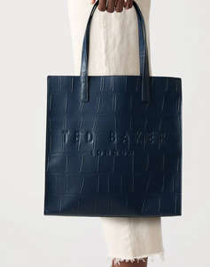 TED BAKER CROCCON Croc Effect Large Icon Bag (Dimensiuni: 34.5 x 34.5 x 11,5cm.)