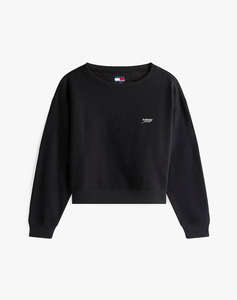 TOMMY JEANS TJW SILVER SCRIPT CREW