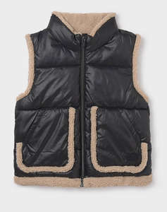 MAYORAL VESTA CONTRAST BLANITA DE MIEL