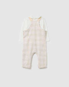 OVS SET T-SHIRT + OVERALL