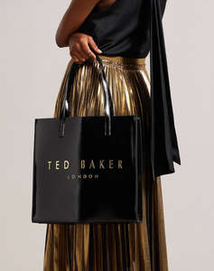 TED BAKER CRINKON Crinkle Large Icon Bag (Dimensiuni: 34.5 x 34.5 x 11.5cm.)