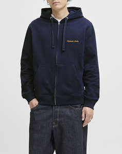 JACK&JONES JORNORREBRO EMB SWEAT ZIP HOOD NOOS