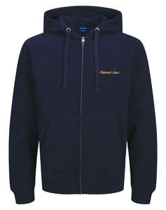 JACK&JONES JORNORREBRO EMB SWEAT ZIP HOOD NOOS