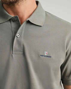 NAVY&GREEN POLO BLUZA