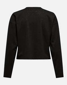 ONLY ONLMELLE L/S GLITTER TOP JRS