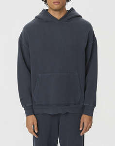 DIRTY LAUNDRY RELAXED HOODIE WITH RIB DETAILS
