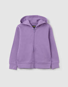 OVS FULL ZIP W/HOOD SOLID