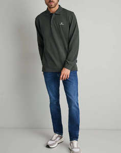 NAVY&GREEN POLO BLUZA