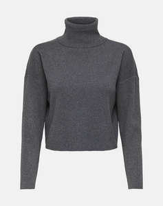ONLY ONLAMA LIFE LS RIB ROLLNECK CC KNT