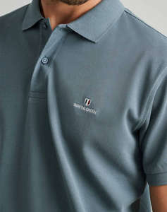 NAVY&GREEN POLO BLUZA