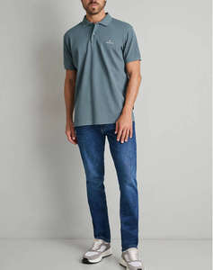 NAVY&GREEN POLO BLUZA