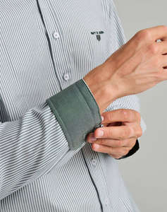 NAVY&GREEN CAMASA