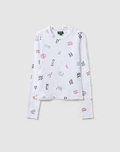 OVS T-SHIRT L/S AOP 2/3 COL.