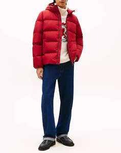 TOMMY HILFIGER DOWN HOODED PUFFER JKT